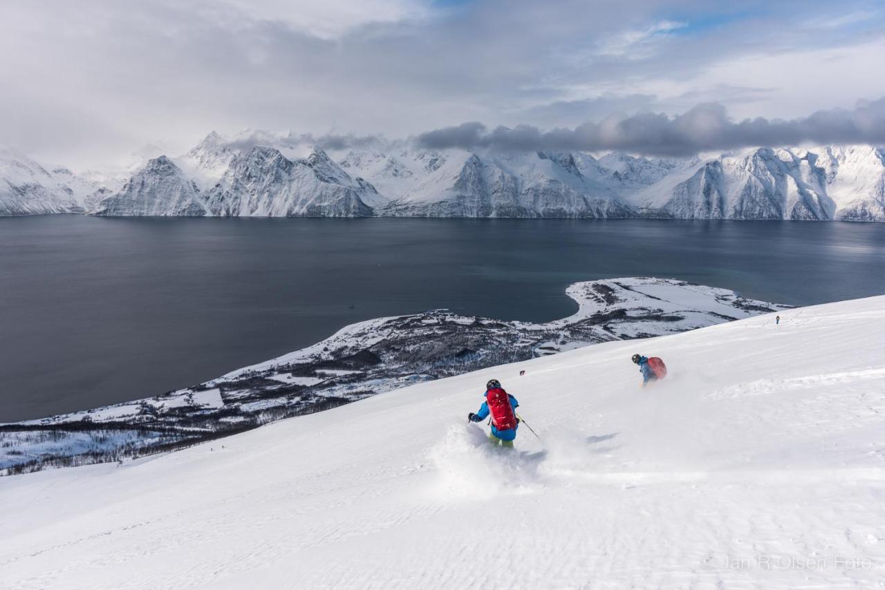 Lyngenfjord, Froyas Hus Villa Olderdalen ภายนอก รูปภาพ